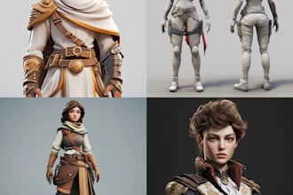 do character art, dnd, and game art