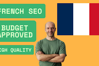 write optimized SEO content and articles in french