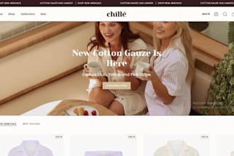 design sleepwear shopify pyjamas store swimwear website underwear wear store