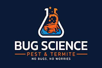 design pictorial superior pest control logo