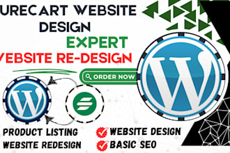 setup surecart dropshipping store surecart website design on wordpress