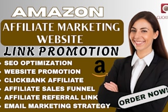 setup amazon affiliate website clickbank affiliate referral link promotion