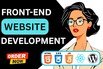 build or rebuild your front end website