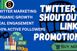 do twitter shoutout, organic growth, gain high engagement, ico, crypto promotion