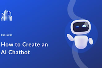 build a custom ai chatbot for website or business
