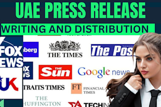 uae press release writing and distribution crypto PR for maximum exposure