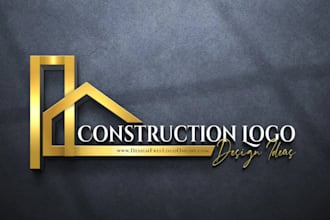 design retro vintage badge contractor logo