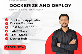 dockerize your app using dockerfile, compose, and ci cd pipelines