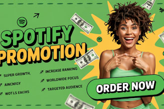 do spotify album promotion, spotify music track promotion
