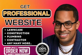 roofing, construction, plumbing, remodeling and contractor website lawn care