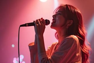 be your female topline singer and rock or metal vocalist, record female vocals