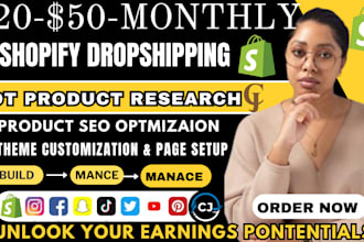 boost shopify store sales, ecommerce website promotion or tiktok shop manager