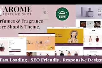 design perfume and deodorant shopify store perfume website perfume shopify store