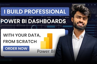 be your power bi expert to create insightful dashboards