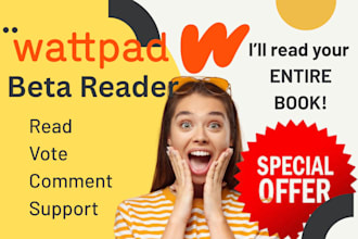 read, interact with and give feedback on your wattpad story