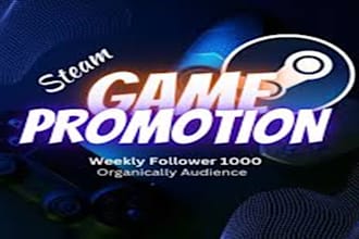 steam game promotion, wishlist growth steam game marketing, steam game promotion