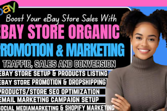 boost your ebay sales, ebay seo, ebay promotion, ebay and shopify marketing
