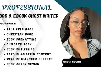 write christian ebook, daily devotional, sermon, blog, youtube script, etc