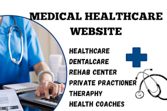 create medical healthcare medical dental care home care website