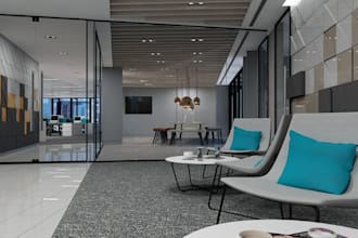 renovate 3d interior exterior design, high rise building, real estate house cad