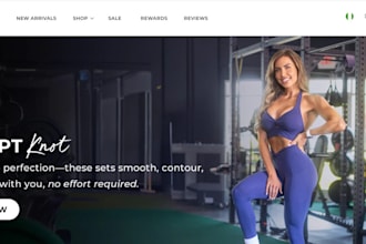 build sportswear shopify store activewear shopify store athleisure shopify store