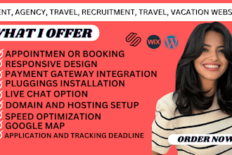 design event website event ticket agency recruitment job board travel website