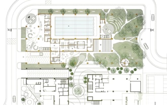 2d site plan, 3d landscape animation, garden, farm, backyard, rv, resort
