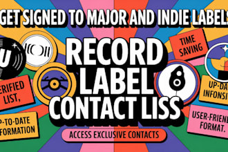submit your music to top major record label managers so as to get signed
