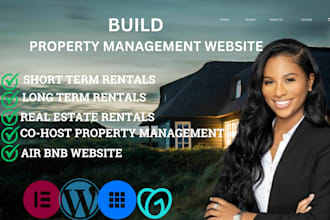 design a property management,vacation rental,or hotel booking website using wix