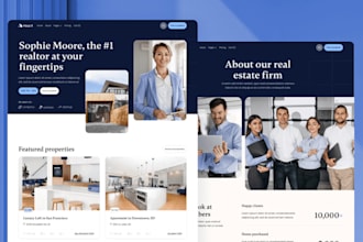 build real estate website, realtor, investor, property or house listing website