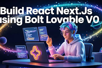 build react next js using bolt lovable v0 lovable attunement realm energies