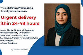 do academic editing and proofreading in 24 to 48 hours