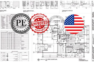 licensed civil and structural engineer pe stamp for tx, fl, ca, ny, nc