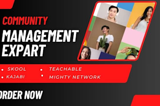 set up an online course website using mighty networks, skool, thinkific, kajabi