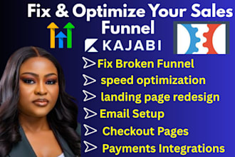 fix clickfunnels kajabi sales funnel optimize landing page