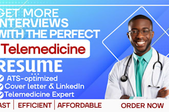 write professional telemedicine, telehealth, medical and nursing IT healthcare