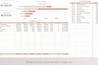 build a custom budget tracker and planner in google sheets or excel