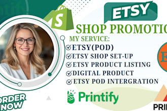 do etsy SEO print on demand, etsy digital product listing, etsy shop promotion