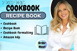 be your writer kdp book editing cookbook design formatting book kdp publishing