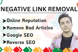 do online reputation management with suppressing negative links