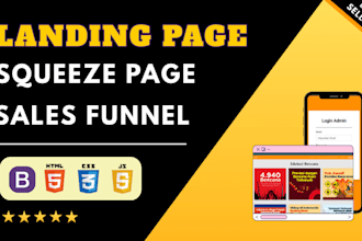 design your website or landing page in webflow for 5 dollar