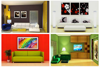 create the expert interior design in 3ds max vray rendered