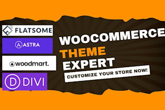 build customize your woocommerce store with divi astra avada oceanwp theme