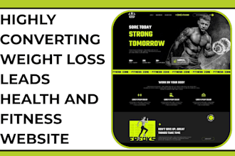 generate weight loss leads health and fitness peptide semaglutide website