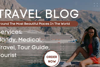 write ranking SEO travel article outdoor tourism travel guide for blog post