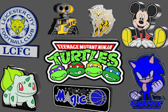 design 3d lightbox, 3d logo, coaster keychain ready for printing in 24hrs