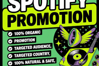 create and manage ad campaigns to promote your spotify music