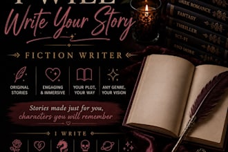 write an original story or fanfic with any characters