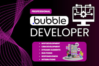 bubble io developer bubble app website bubble saas adalo bubble mobile web app