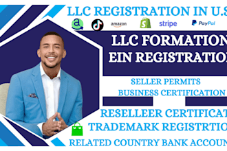 do US llc registration along with ein for non US resident